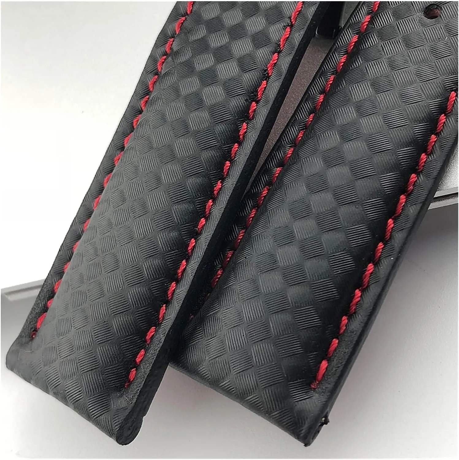 Sport Carbon Fiber Leather Frontier Classic Watch Band For Omega Watchband Mens Bracelet For Samsung Gear S2 S3
