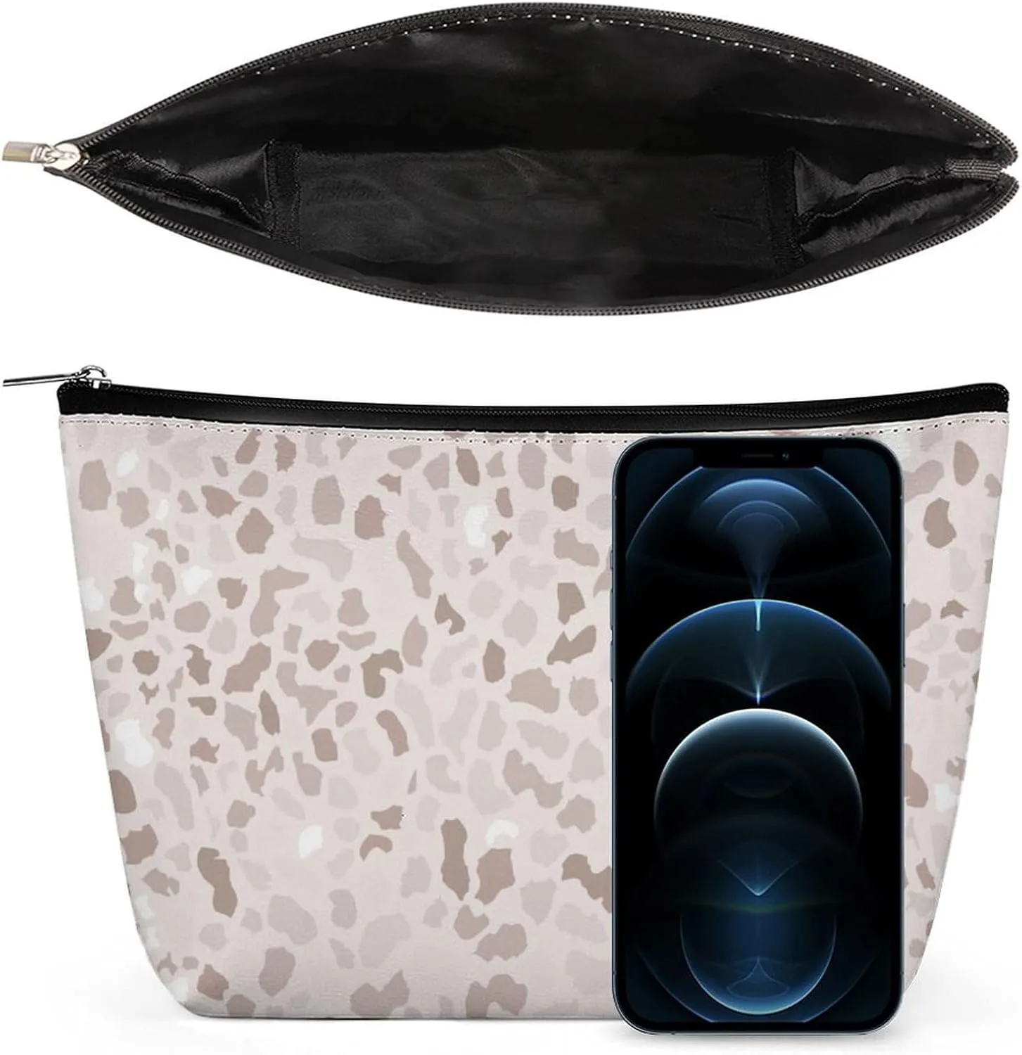 Spot Makeup Bag for Women Wide-Open Cosmetic Bag Travel Cosmetic Tote Bag Graffiti Toiletry Bag for Toiletry Bag Toiletries Accessories
