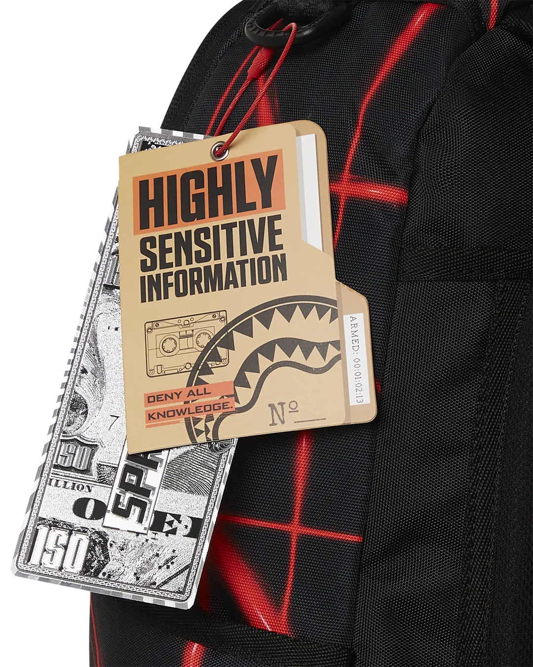 Sprayground - Mission Impossible Heist Laser Shark Backpack