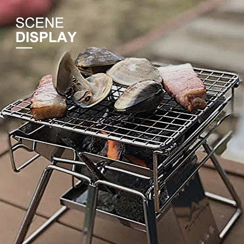 Stable Grill Mini Charcoal Campingmoon X-Mini Precision-engineered