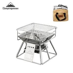 Stable Grill Mini Charcoal Campingmoon X-Mini Precision-engineered