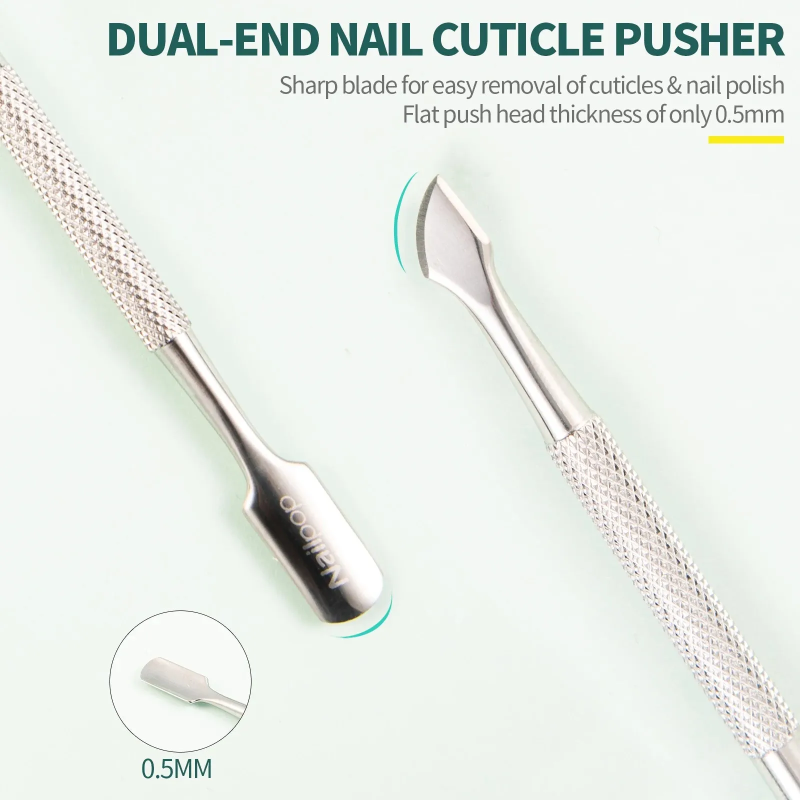 Stainless Steel Cuticle Scissors and Nail Care Tool