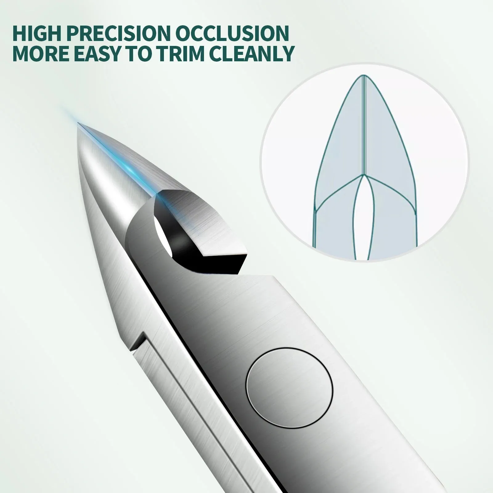 Stainless Steel Cuticle Scissors and Nail Care Tool