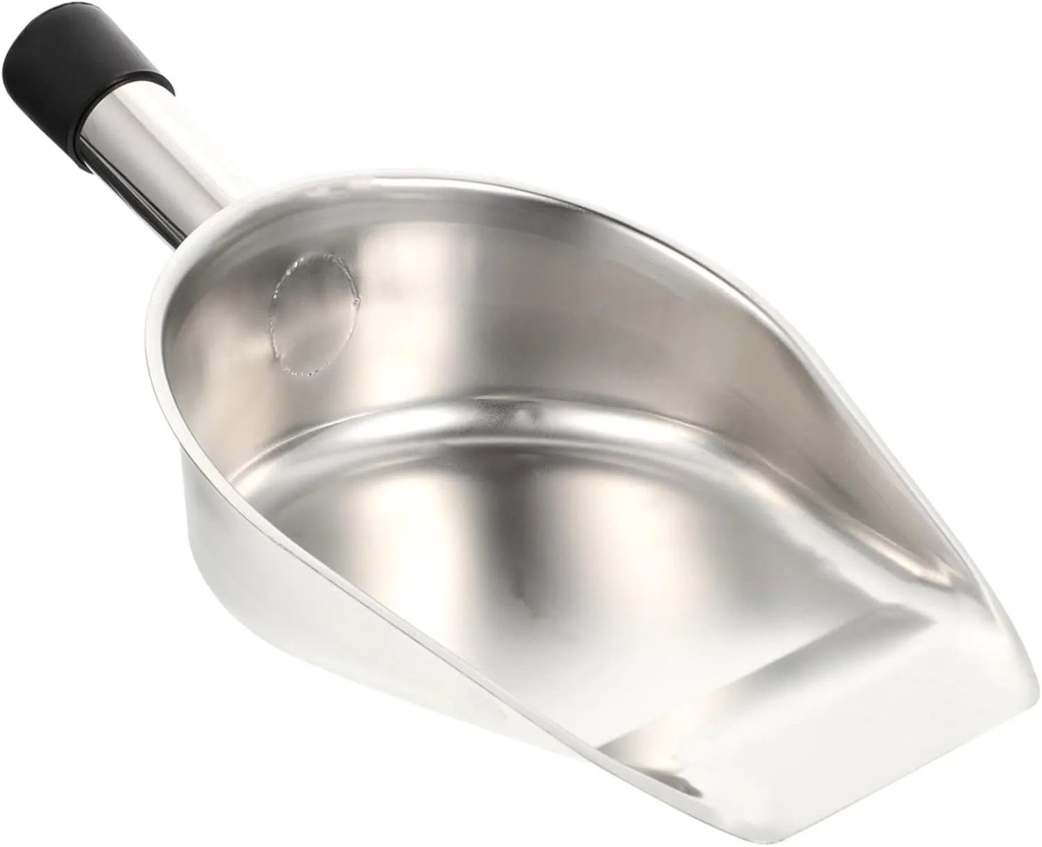 Stainless Steel Ice Scoop Compact Multi Function Shovel for Ice Flour Nuts and More Lightweight Kitchen Tool for Home Use Easy to Clean and Design