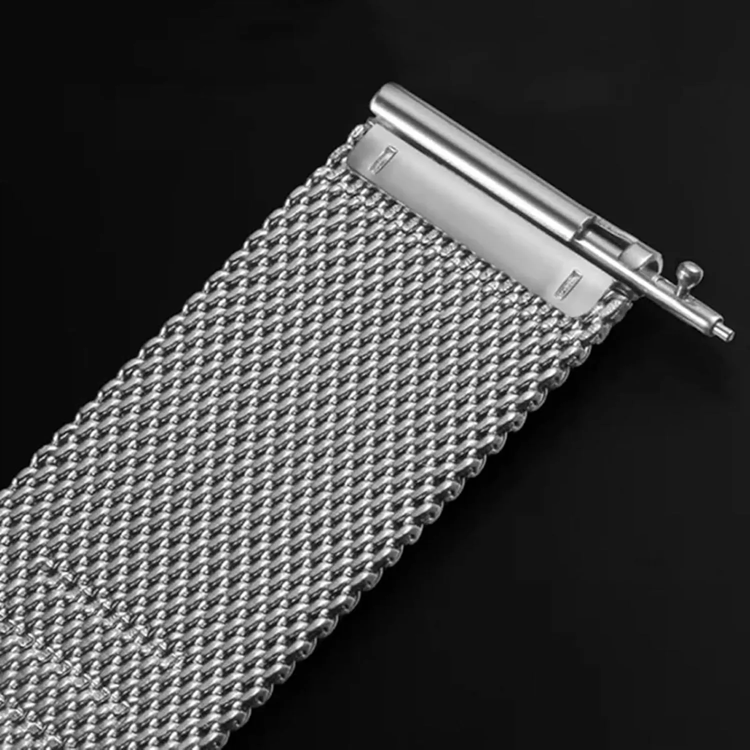 Stainless Steel Metal Woven Watch Bands 14 16 18 20 22 24mm Universal Mesh Strap Quick Change Strap