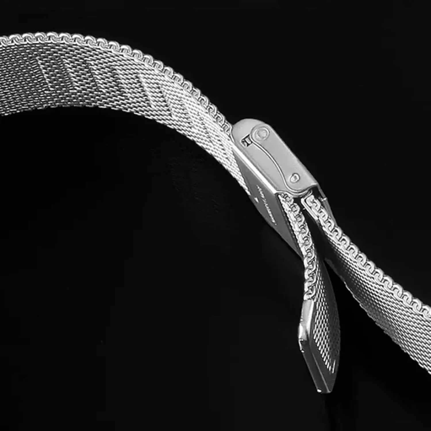 Stainless Steel Metal Woven Watch Bands 14 16 18 20 22 24mm Universal Mesh Strap Quick Change Strap