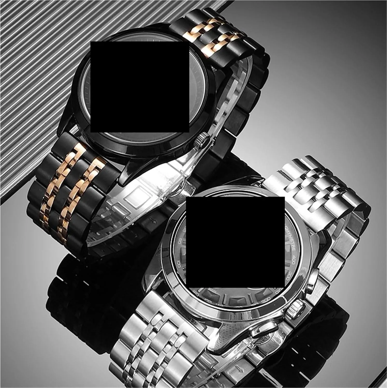 Stainless Steel Solid Steel Band Suitable for Smart Watch Quartz Watch Men's Women's 20mm 22mm Universal Watch Band Watch Replacement Accessories