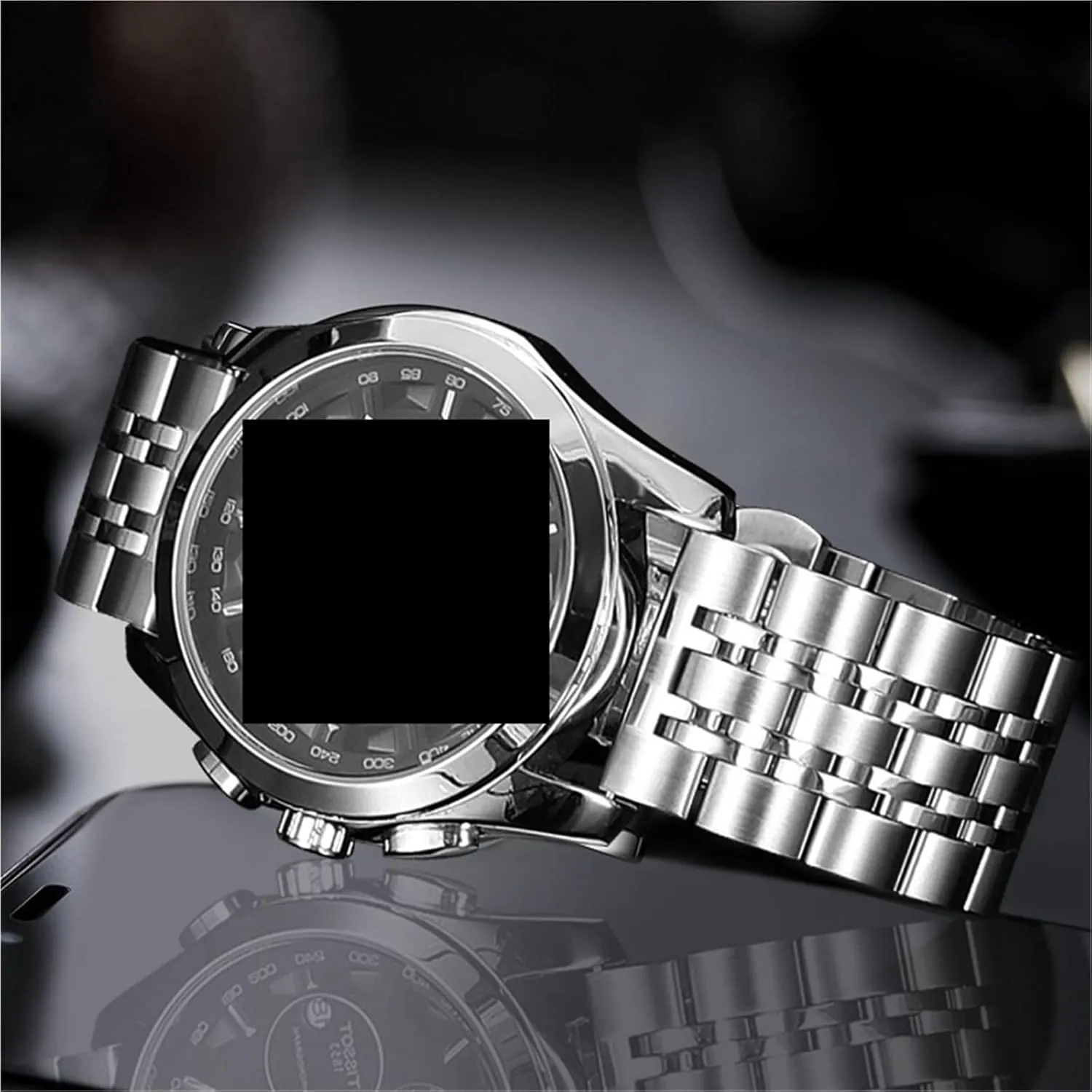 Stainless Steel Solid Steel Band Suitable for Smart Watch Quartz Watch Men's Women's 20mm 22mm Universal Watch Band Watch Replacement Accessories
