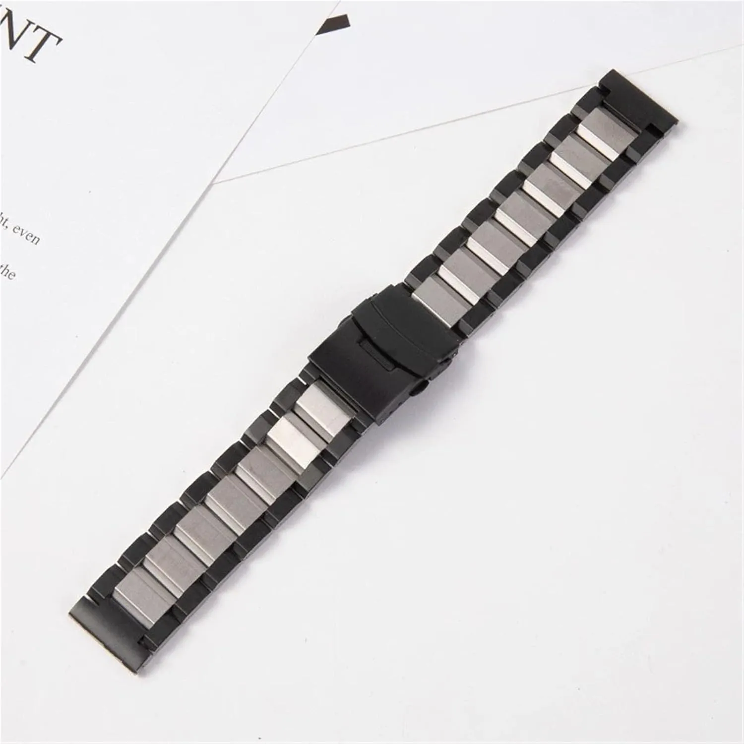 Stainless Steel Watch Band 20mm Universal Replacement Wristband