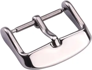Stainless Steel Watch Strap Buckle Women Men Silver Gold Black Solid Metal Watchband Clasp 16mm 18mm 20mm 22mm 24mm Accessories