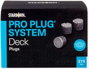 Starborn Industries Pro Plugs for TimberTech Mocha Decking - 375 Count