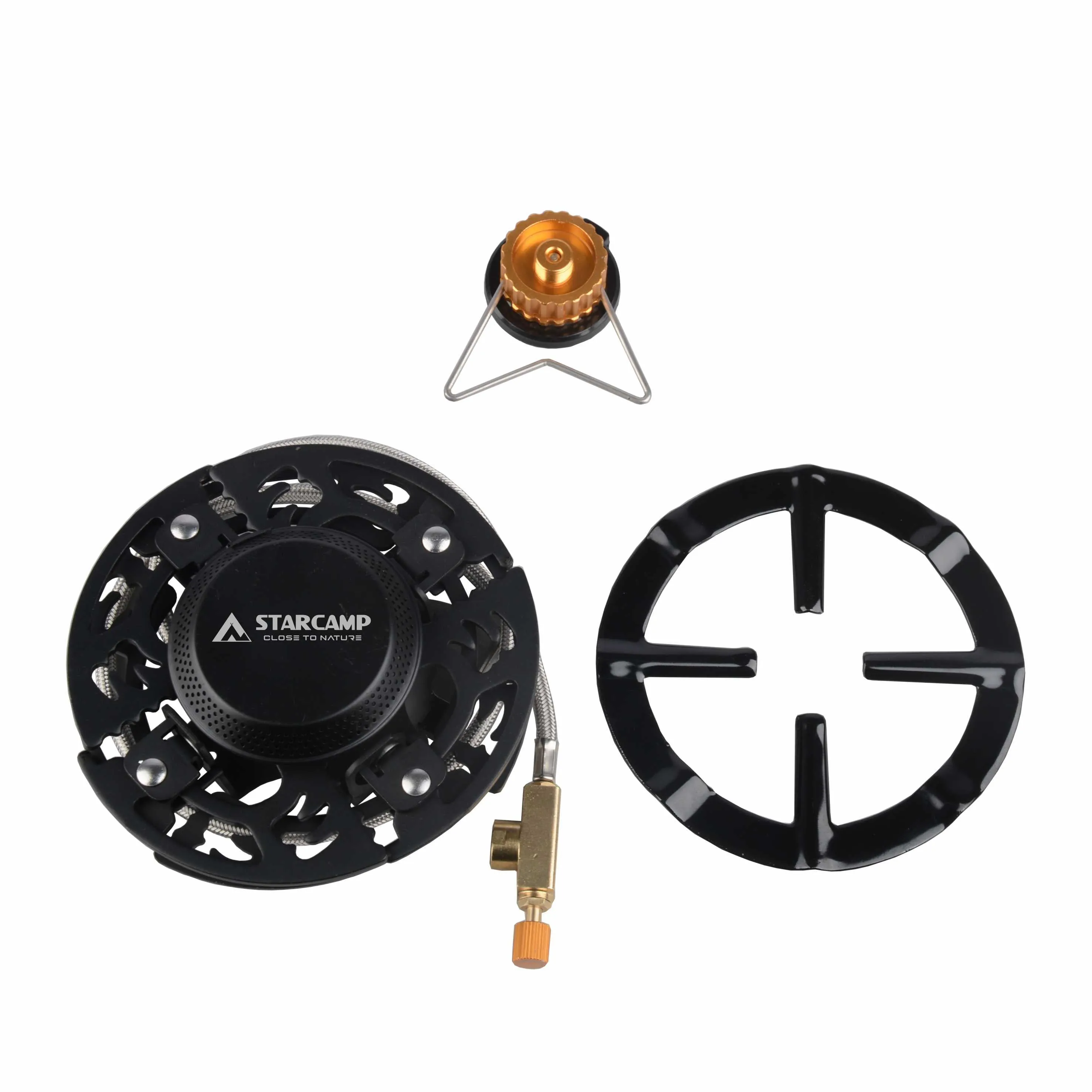 STARCAMP 3800W Outdoor Solo Backpack Hiking Foldable Camping Butane Gas Stove Portable Gas Burner