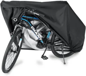 Stationary Bike Cover Outdoor Waterproof Scooter Rain Cover Elastic Bottom Uv Protection