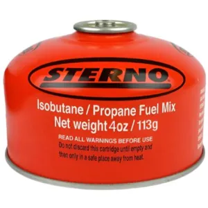 Sterno Iso-Butane Fuel Canister - 4 oz.