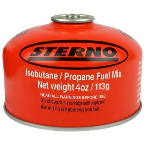 Sterno Iso-Butane Fuel Canister - 4 oz.