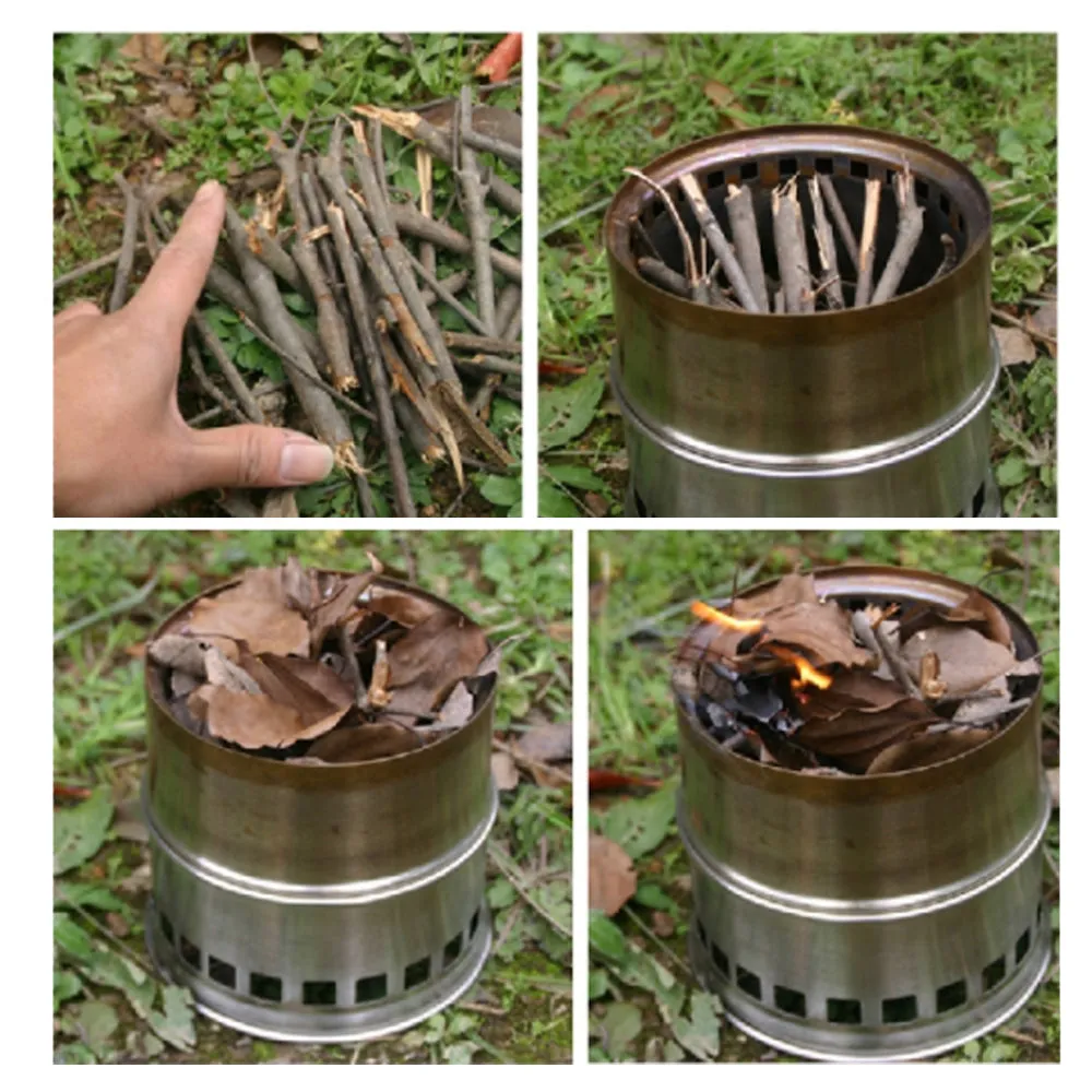 Stove Camping Steel All-encompassing selection Stainless User-friendly