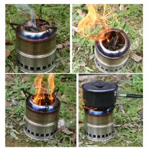 Stove Camping Steel All-encompassing selection Stainless User-friendly