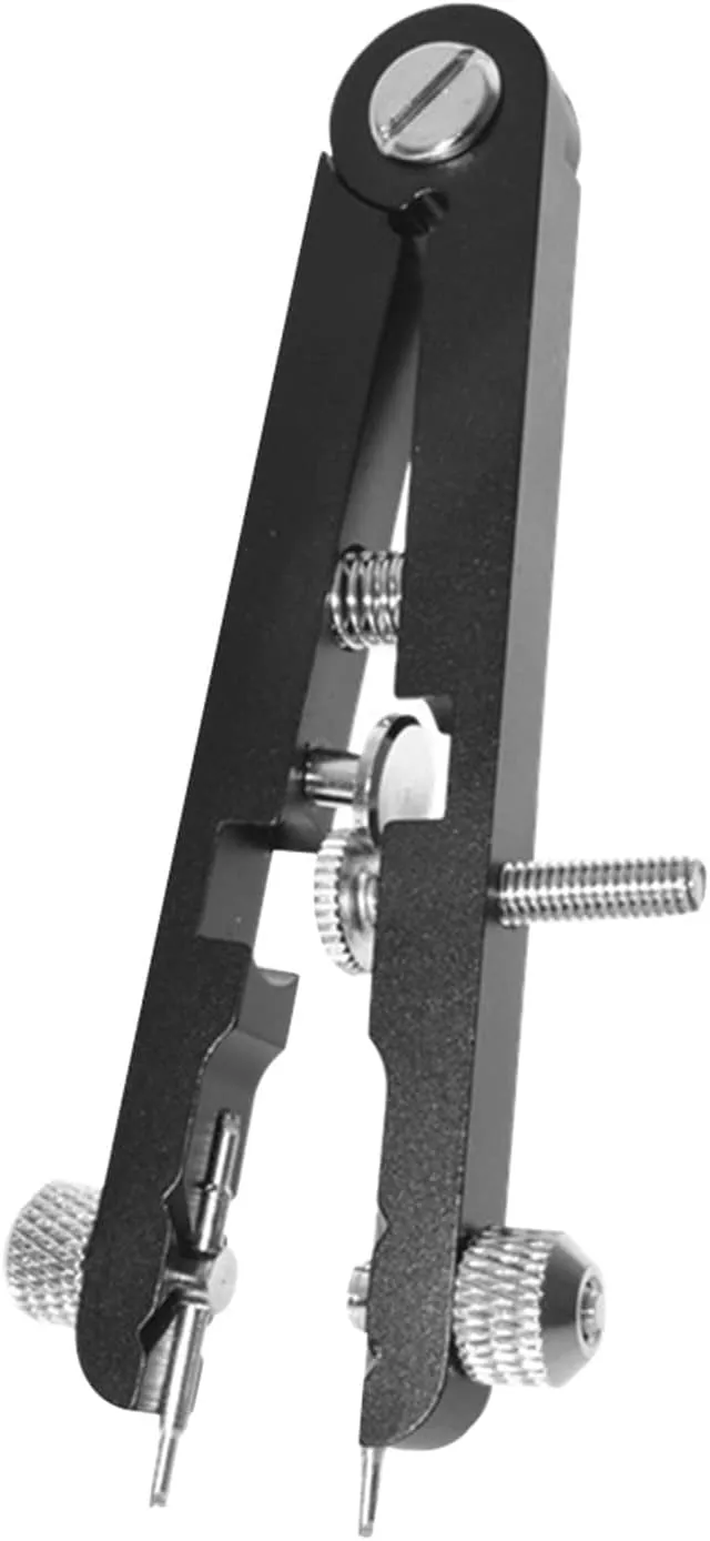 Strap Pliers V-shaped Strap Screwdriver Strap Pliers Watch Repair Tool Watch repair kit(Black)