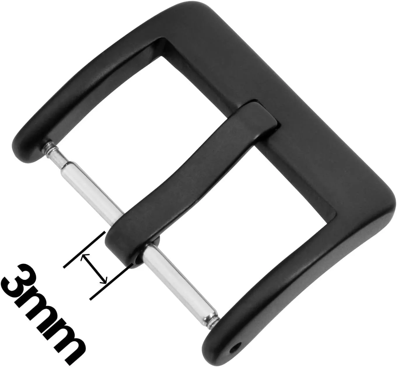 Strap Replacement Buckle, Stainless Steel Buckle 16-24mm Strap buckle