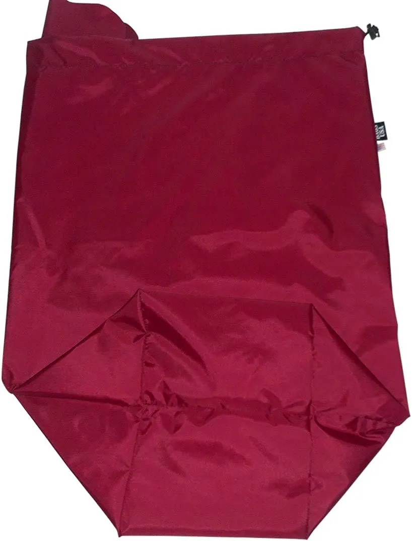 Stuff Sack, Sleeping Bag Cover, Large Nylon Drawstring Bag for Camping or Laundry Made in USA.