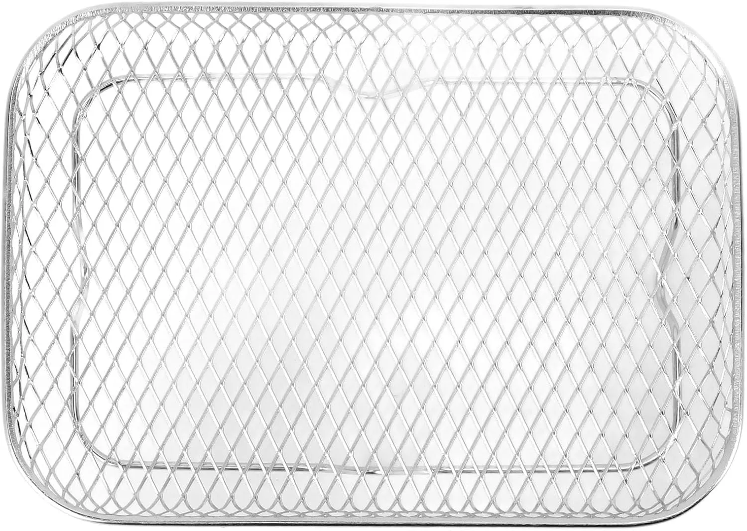 Sturdy Stainless Steel Fryer Racks 8 Inch Compatibility for Vortex 3PCS Multi Layer Dehydrator Rack (Rectangle (12 X 10 X 1.5cm / 4.72 X 3.94 X 0.59in))