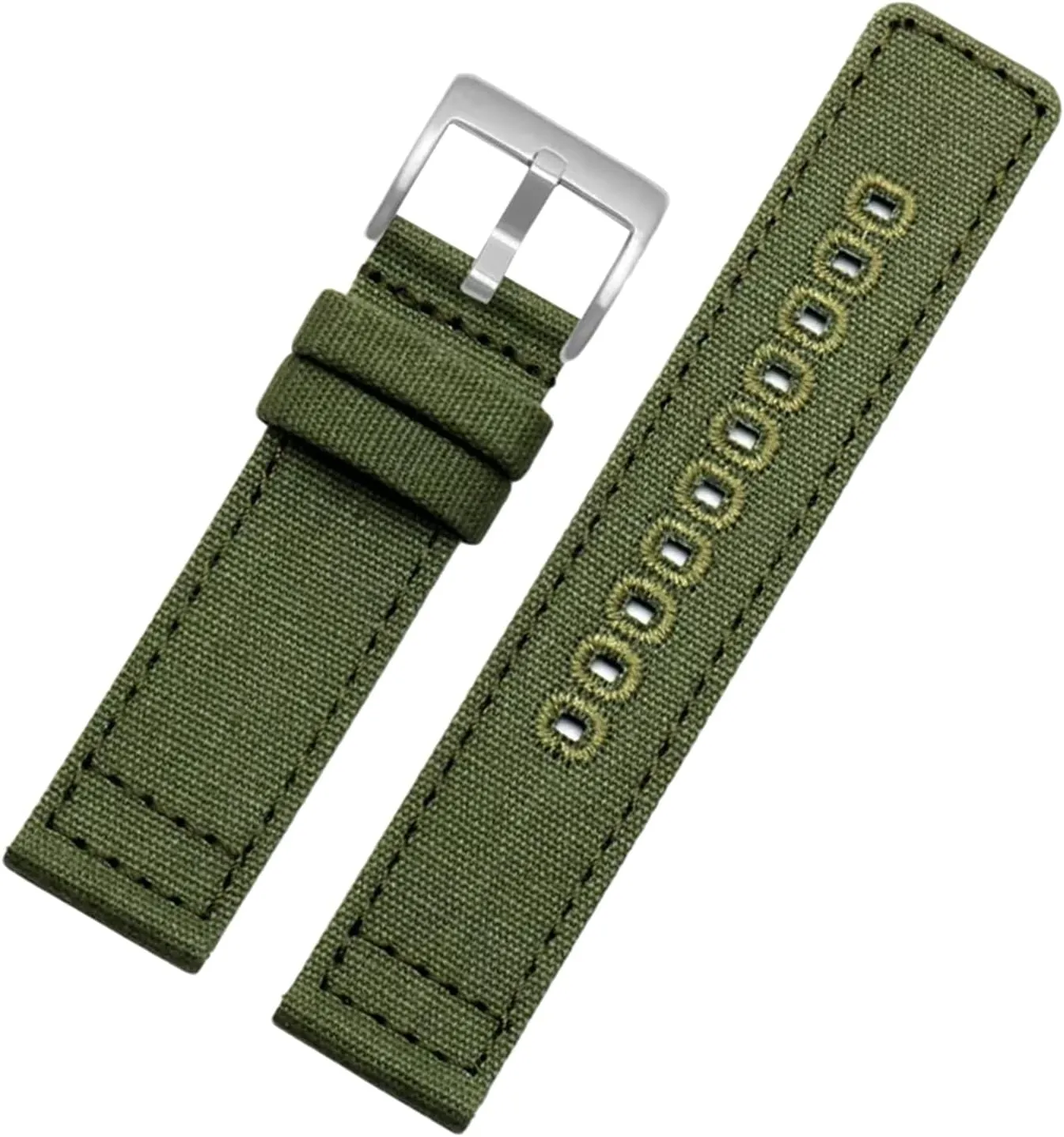 Stylish and elegant Watch Straps for Men Women,18/20/22mm Men Wear-resistant Sweat Absort Canvas Nylon Watch Strap Tool-free Quick Release and Installation