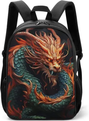 Stylish Backpack, Chinese Dragon Print Durable Backpack Travel Backpack Hiking Backpack Ergonomic Backpack Comfortable Backpack, Style