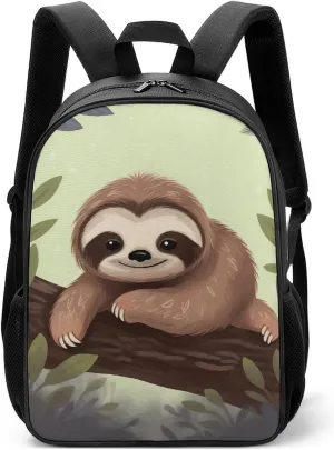 Stylish Backpack, Cute Sloth Print Durable Backpack Travel Backpack Hiking Backpack Ergonomic Backpack Comfortable Backpack