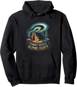 Summit Nights Alpine Lights Alpine Camping Pullover Hoodie