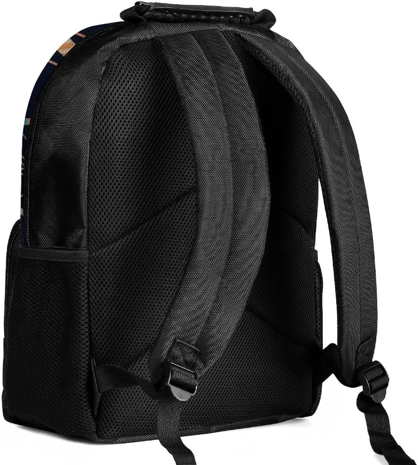 Supdreamc Adults Lightweight Colorf Dream Catcher Art Rucksacks Large Capacity Bookbag With Adjustable Shoulder Straps for Trekking Outdoors Bicycle
