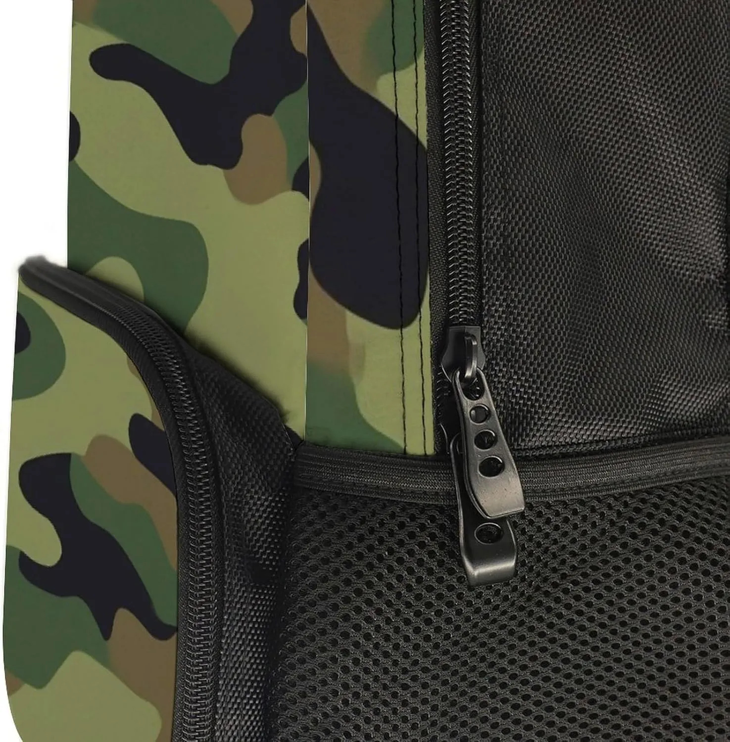 Supdreamc Cool Camo Military Camouflage Rucksacks Lightweight Multipurpose Anti-Theft Shoulder Bag Large Capacity Business Computer Bag With Smooth Zippers