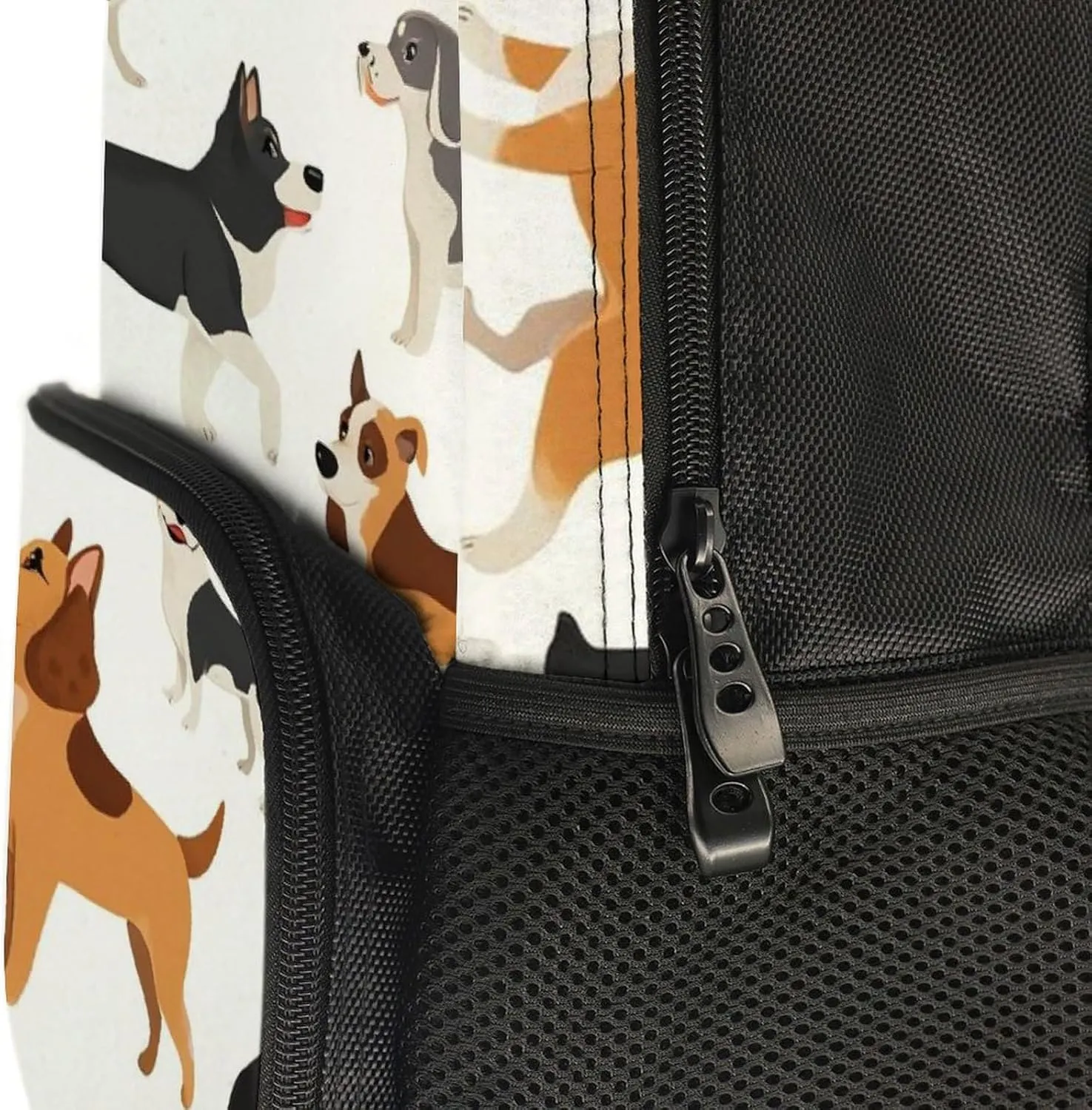 Supdreamc Lightweight Daypack Backpack for Trekking Work Running - Big Capacity Multipurpose Anti-Theft Bookbag, Affenpinscher Airedale Terrier Australian Cattle Dog Business Computer Bag