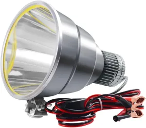 Super Bright Flashlight Zoomable Powerful Hands Free Flashlights Long-Range Reach for Searching, Fishing, Outdoors