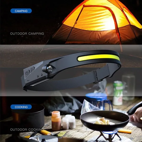 Super Bright LED Headlamp Flashlight Rechargeable