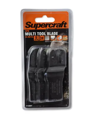 Supercraft Blade Multi Tool Bi-Metal 28mm 3Pk