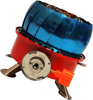 SUPVOX Portable Windproof Camping Gas Stove Lightweight Metal Burner for Outdoor Cooking for Hiking Picnics and Backpacking Durable and Convenient Design present