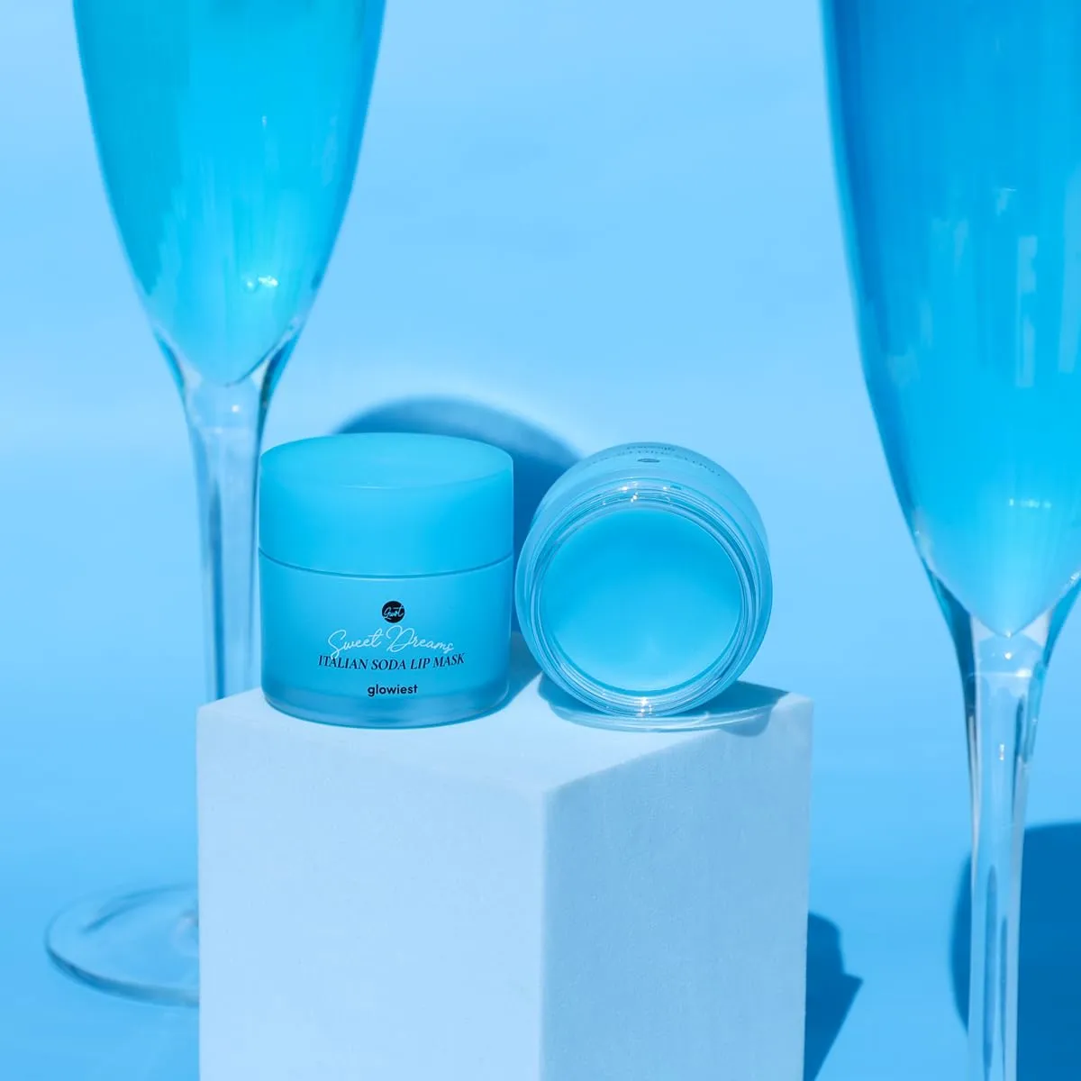 Sweet Dreams Overnight Lip Mask- Nourishing, Plumping and Hydrating Lip Balm | glowiest Sweet Dreams Lip Sleeping Mask | Hyaluronic Acids Vitamin C Shea Butter Antioxidants l Italian Soda
