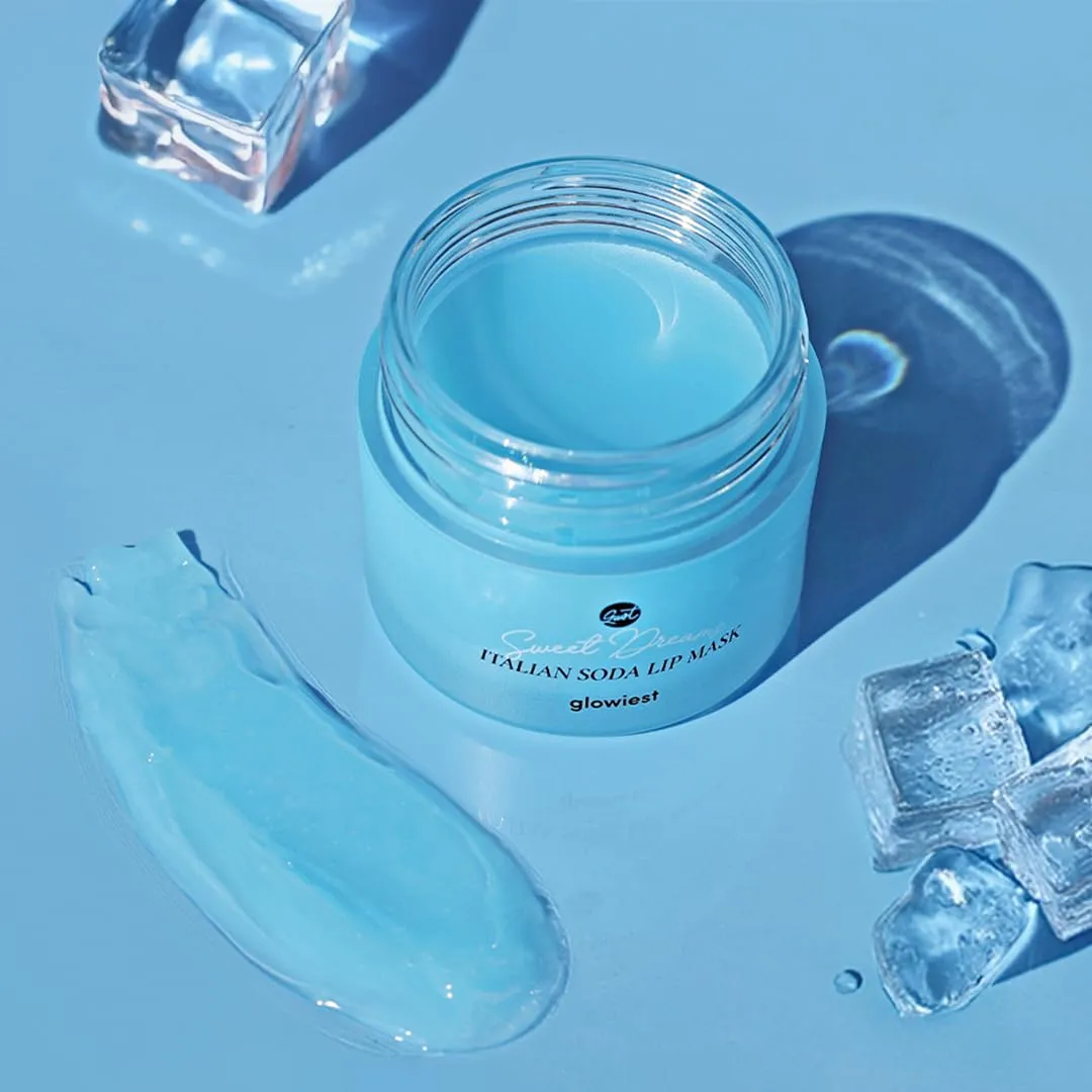 Sweet Dreams Overnight Lip Mask- Nourishing, Plumping and Hydrating Lip Balm | glowiest Sweet Dreams Lip Sleeping Mask | Hyaluronic Acids Vitamin C Shea Butter Antioxidants l Italian Soda