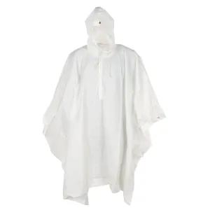 Swiss Army White Waterproof Poncho