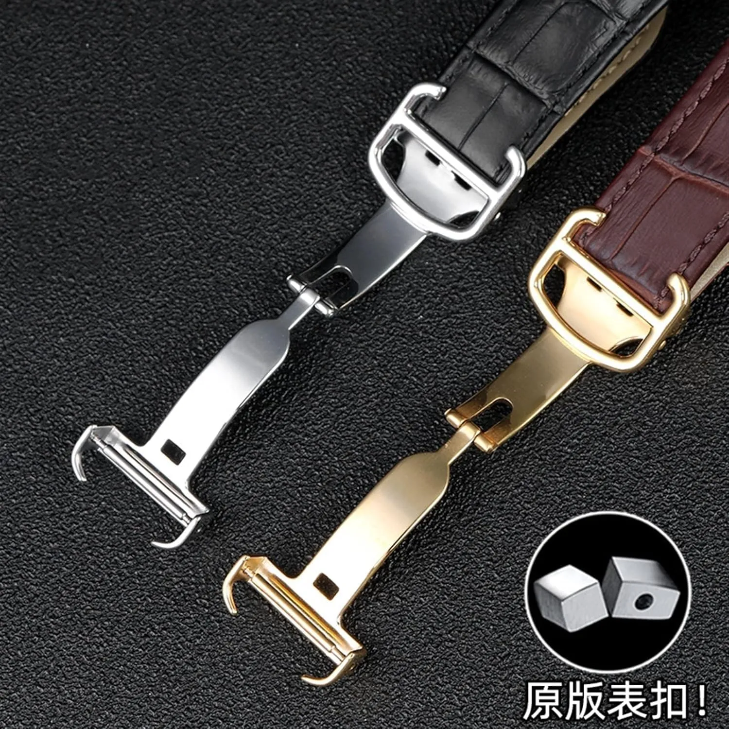 Tank Genuine Leather Watch Strap For Cartier Claire Watchband Men's Belt London Solo Mechanical Watch Accessories