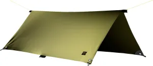 Tatonka Tarp 2 Simple (285 x 300 cm) - Lightweight, Tear-Resistant, Waterproof - with Reinforced Corner Points, Loops and Eyelets - Includes Guy Ropes and Packing Bag