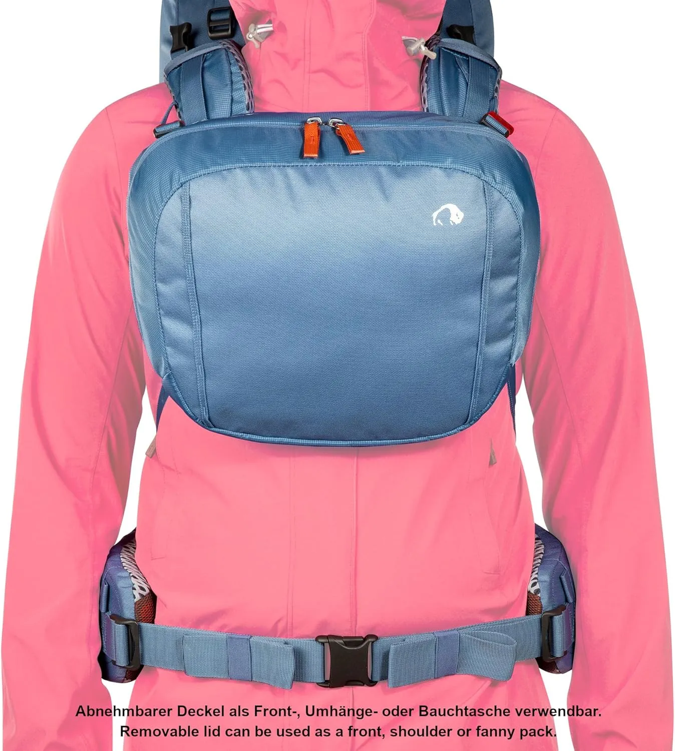 Tatonka Women Trekking Backpack with Front Opening, Elemental Blue, 50   10 Liter