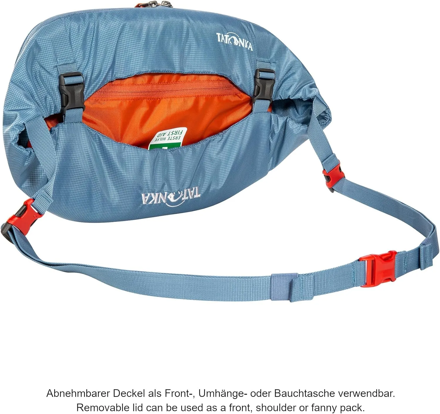 Tatonka Women Trekking Backpack with Front Opening, Elemental Blue, 50   10 Liter