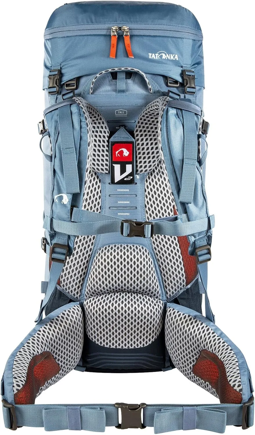 Tatonka Women Trekking Backpack with Front Opening, Elemental Blue, 50   10 Liter