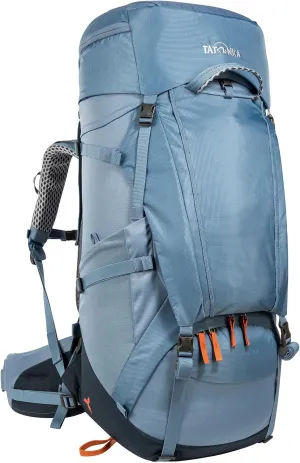 Tatonka Women Trekking Backpack with Front Opening, Elemental Blue, 50   10 Liter
