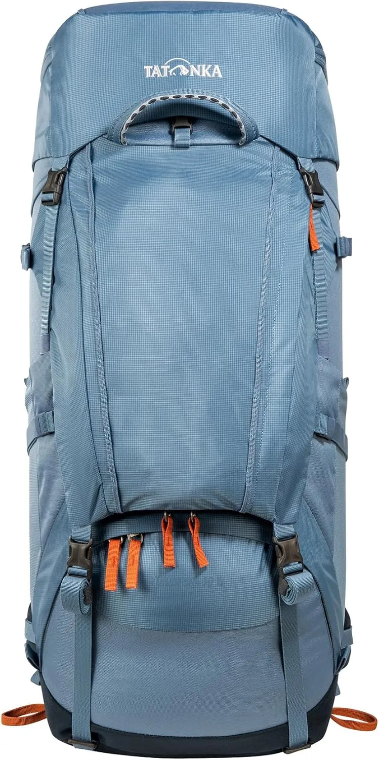 Tatonka Women Trekking Backpack with Front Opening, Elemental Blue, 50   10 Liter