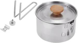 Teakettle for Camping: Folding Camping Pot Handle for Outdoor Cooking and Hiking