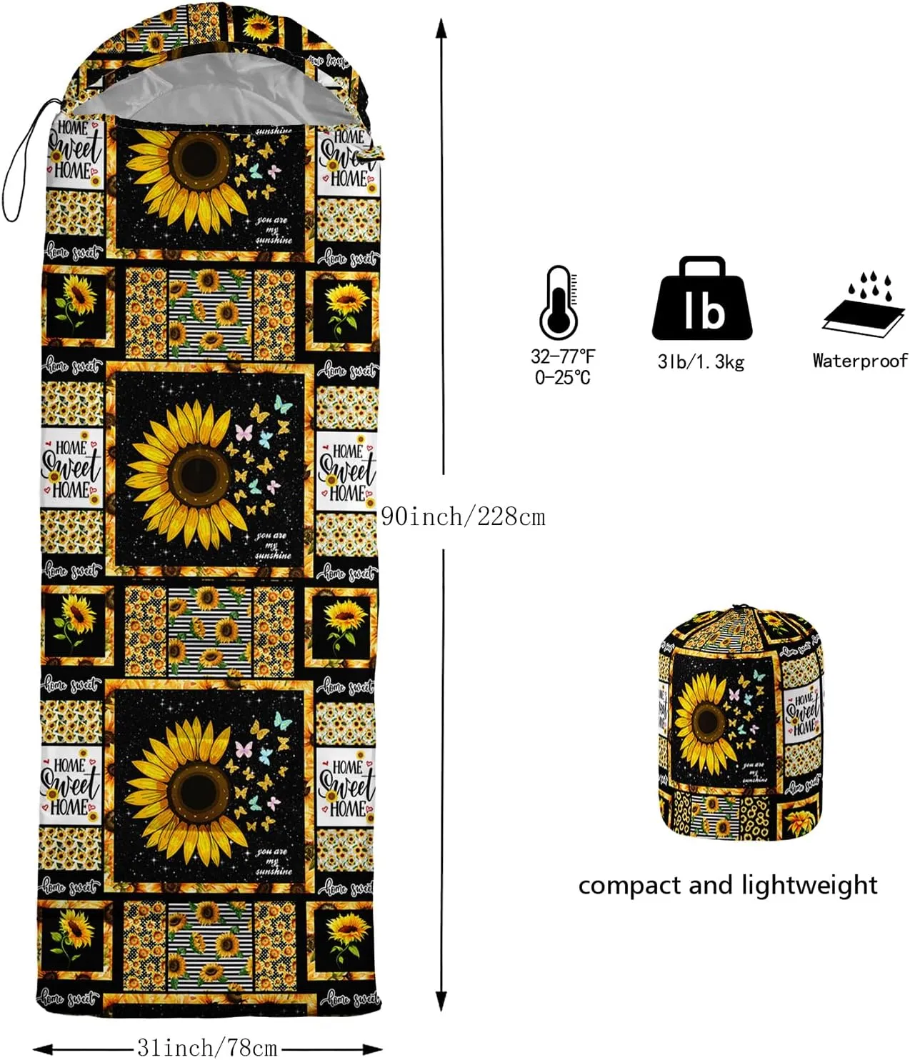 Teen Girls,Womens,Kids,Boys,Adult Sleeping Bag