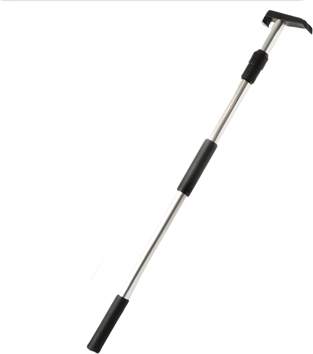 Telescoping Cargo Tool/Multi-Use Cargo Retriever/Extendable Reaching Aid/Reacher/Grabber (Classic Aluminum)