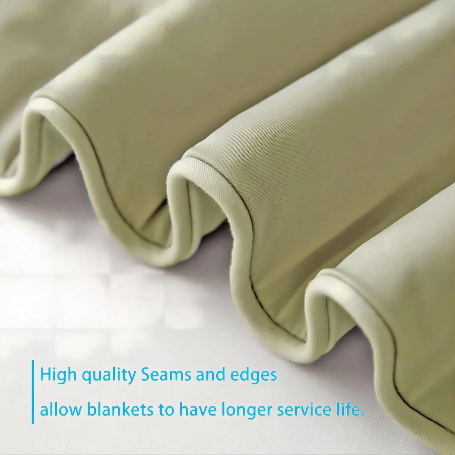 TELUS Cooling Comforter King/Cali King, Double Side Arc-Chill Cooling Blanket, Lightweight Summer Quilt for Hot Sleeper Night Sweat, 90 x 106 Inches, Green